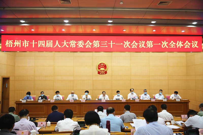 市十四届人大常委会召开第三十一次会议第一次全体会议